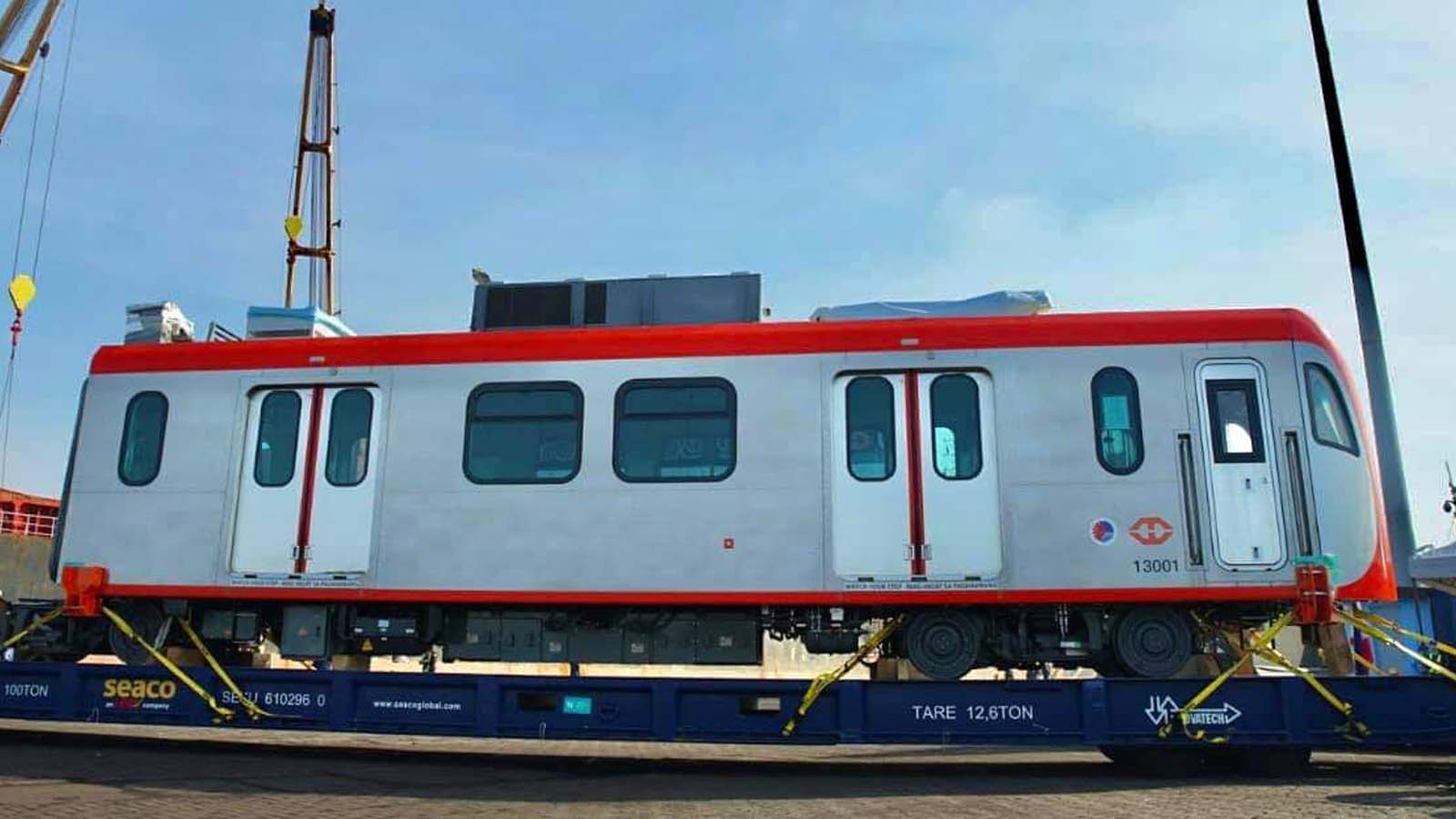 Train Cars From Spain And Mexico For LRT 1 Arrive In The Philippines