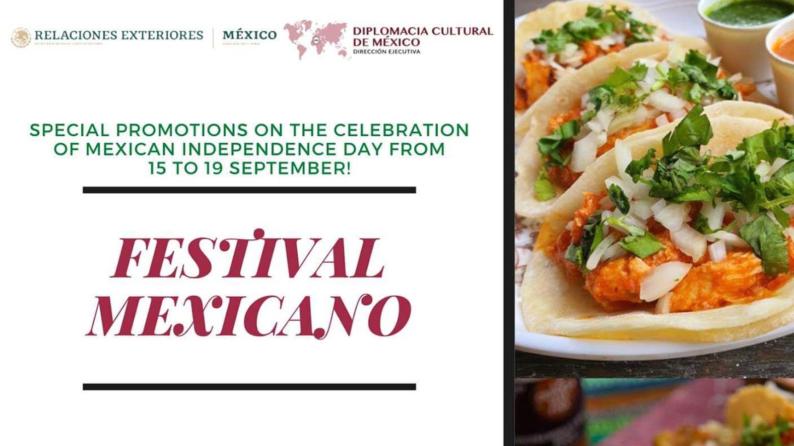 Festival Mexicano’ Food Promotion