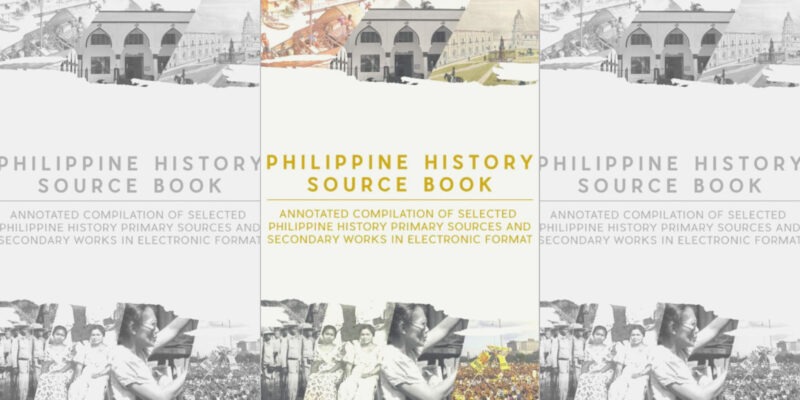 NCCA Releases Free Philippine History E-Book Containing Readings Beginning From Pre-Spanish Period