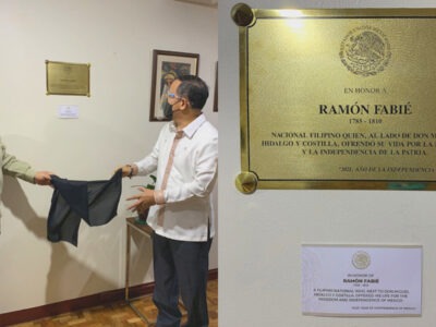 Mexican Embassy Unveils Commemorative Plaque to a Filipino Man Who Fought in the Mexican War of Independence