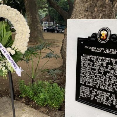 Historical Marker Commemorating Mexico’s 201st Fighter Squadron Unveiled at Galleon Day
