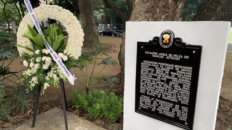 Historical Marker Commemorating Mexico’s 201st Fighter Squadron Unveiled at Galleon Day